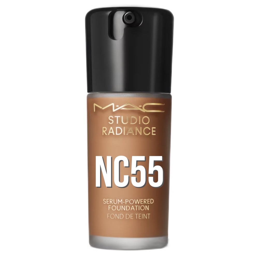 x1 MAC NC55 STUDIO RADIANCE SERUM POWDERED FOUNDATION BRAND NEW BOXED